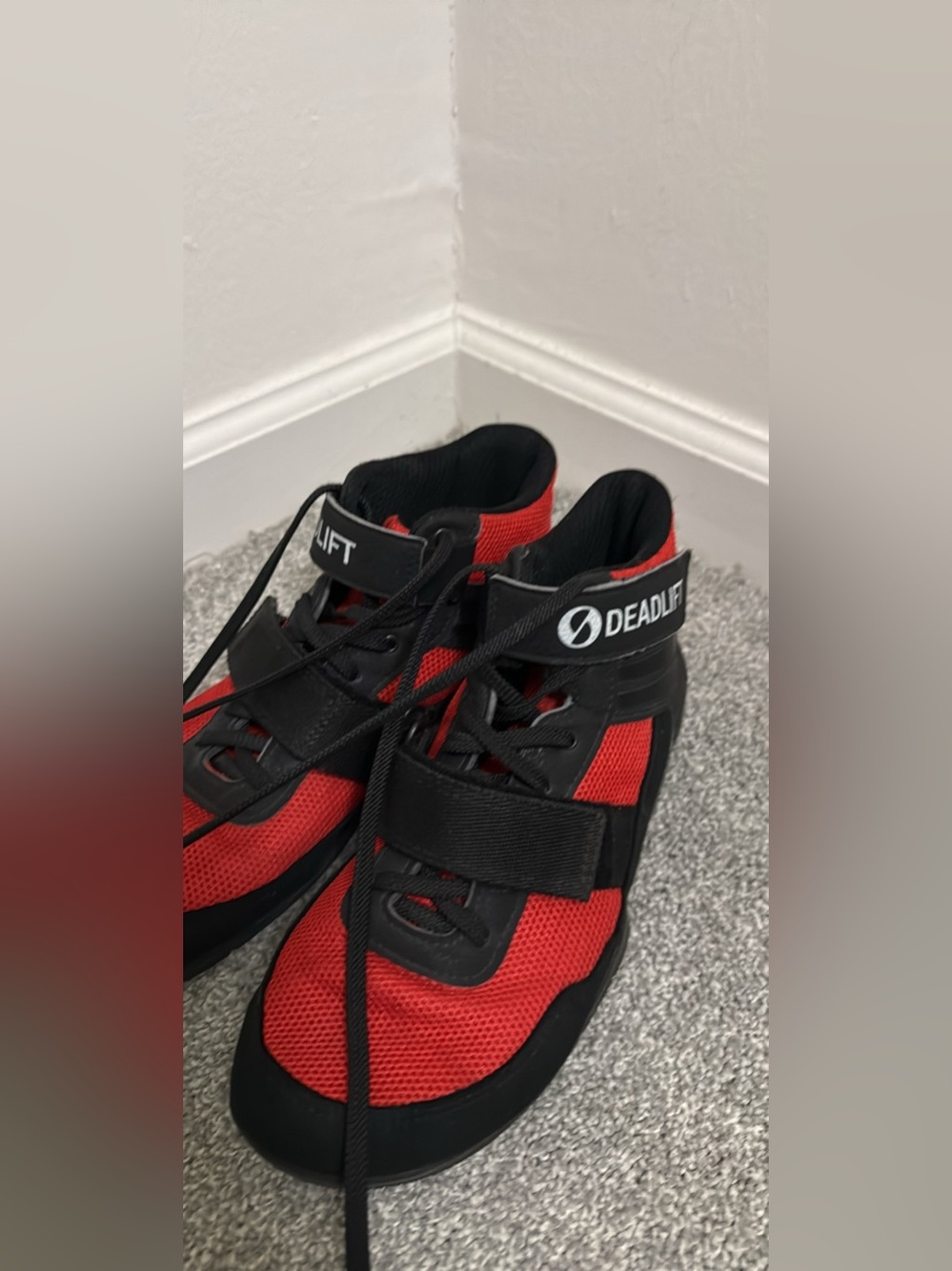 Women’s Red and Black Weightlifting Shoes